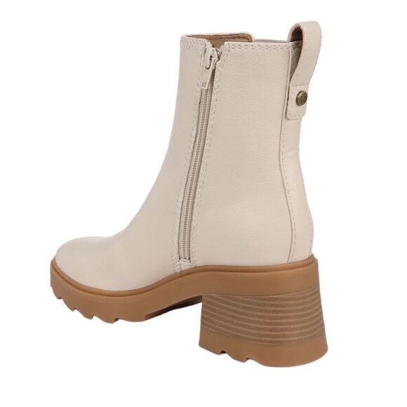 NWT ZODIAC TERESA PLATFORM BOOTIES IN BIRCH WHITE CREAM WOMENS SIZE 10 & 9 - Picture 4 of 6